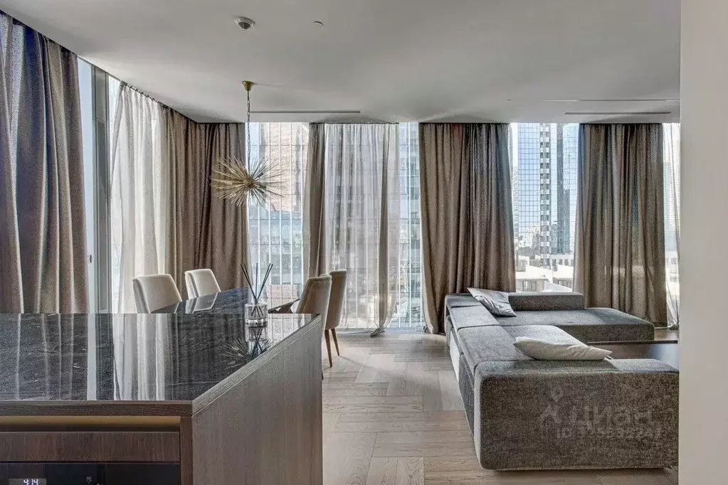 2-к кв. Москва 1-й Красногвардейский проезд, 22с1 (92.0 м) - Фото 1