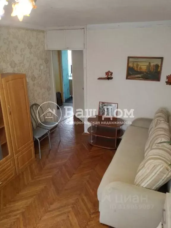 1-к кв. Мурманская область, Североморск Гвардейская ул., 16 (30.0 м) - Фото 0