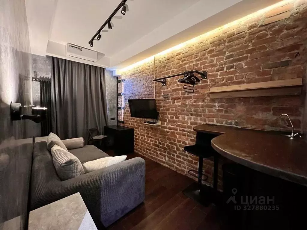 Студия Санкт-Петербург ул. Шкапина, 42 (17.9 м) - Фото 1