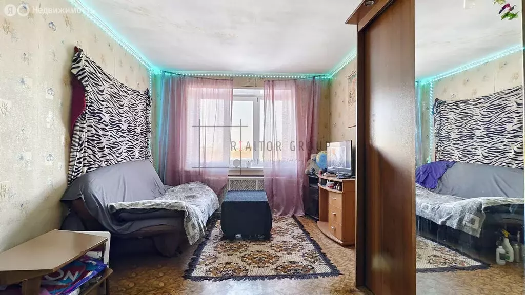 1к в -комнатной квартире (17 м) - Фото 2