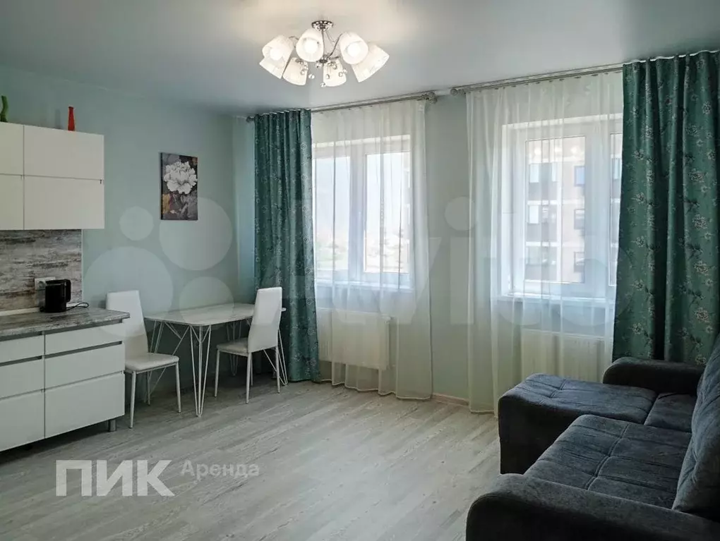 1-к. квартира, 44,3 м, 8/9 эт. - Фото 1