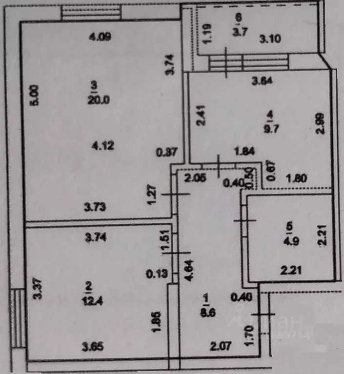 2-к кв. Башкортостан, Уфа ул. Степана Злобина, 2 (58.0 м) - Фото 1