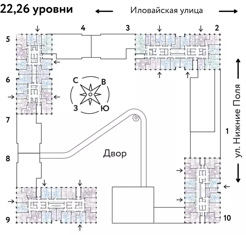 3-к кв. Москва Иловайская ул. (50.8 м) - Фото 1