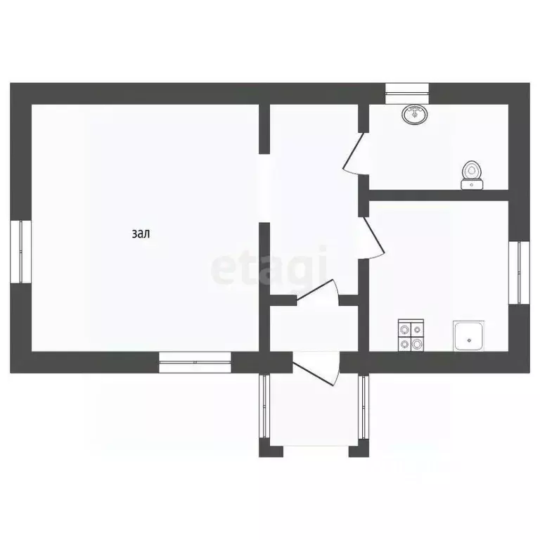 Дом в Тюменская область, Тюмень Тюменец СНТ, ул. Березовая (30 м) - Фото 2