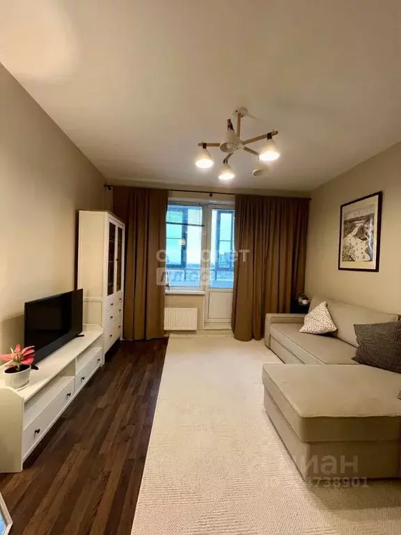 Студия Санкт-Петербург ул. Среднерогатская, 9 (27.4 м) - Фото 1