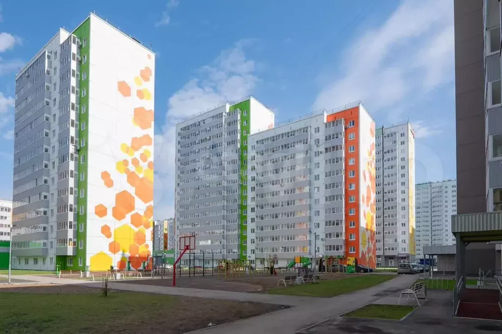 3-к. квартира, 64,5 м, 2/16 эт. - Фото 0