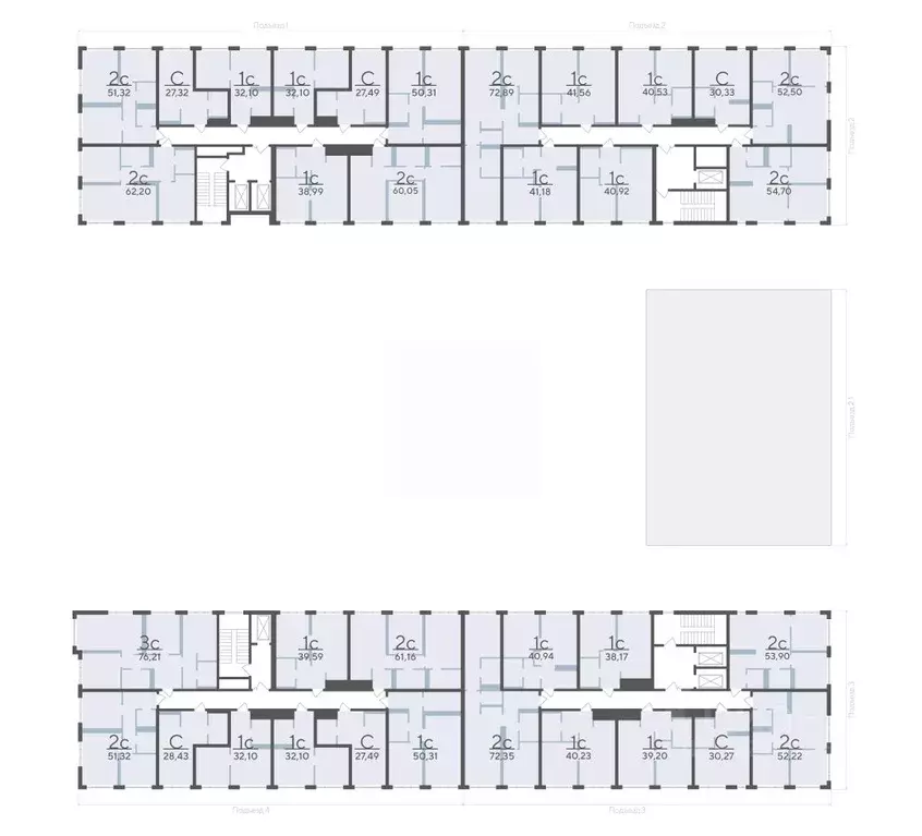 1-к кв. Тюменская область, Тюмень ул. Сергея Корепанова, 34 (41.18 м) - Фото 1