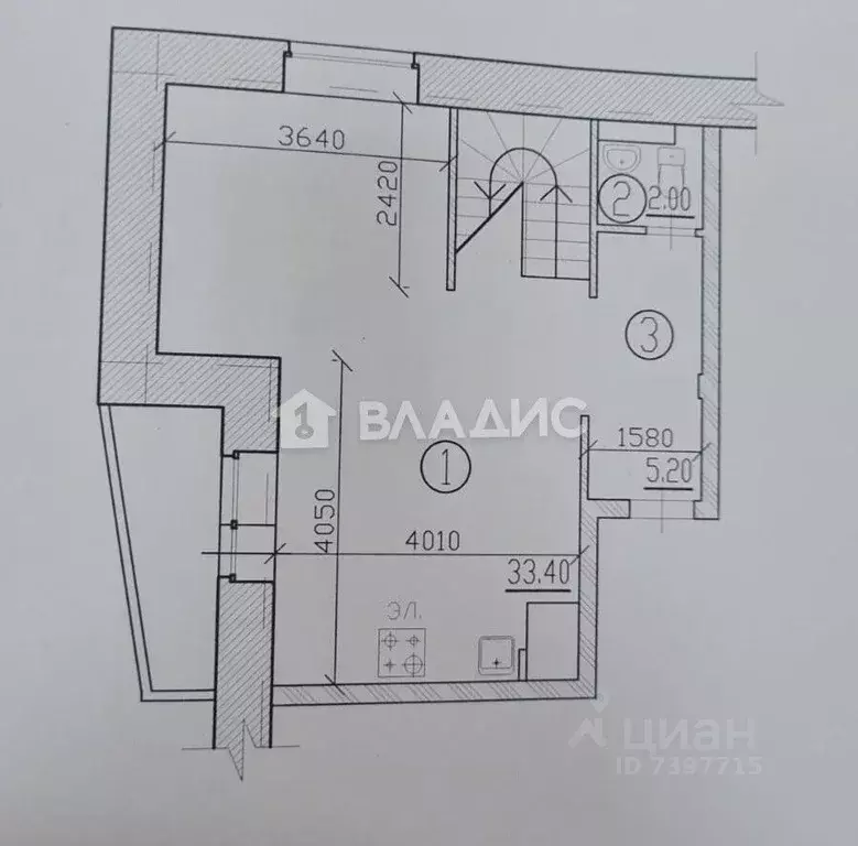 3-к кв. Вологодская область, Вологда ул. Гагарина, 5а (78.5 м) - Фото 1