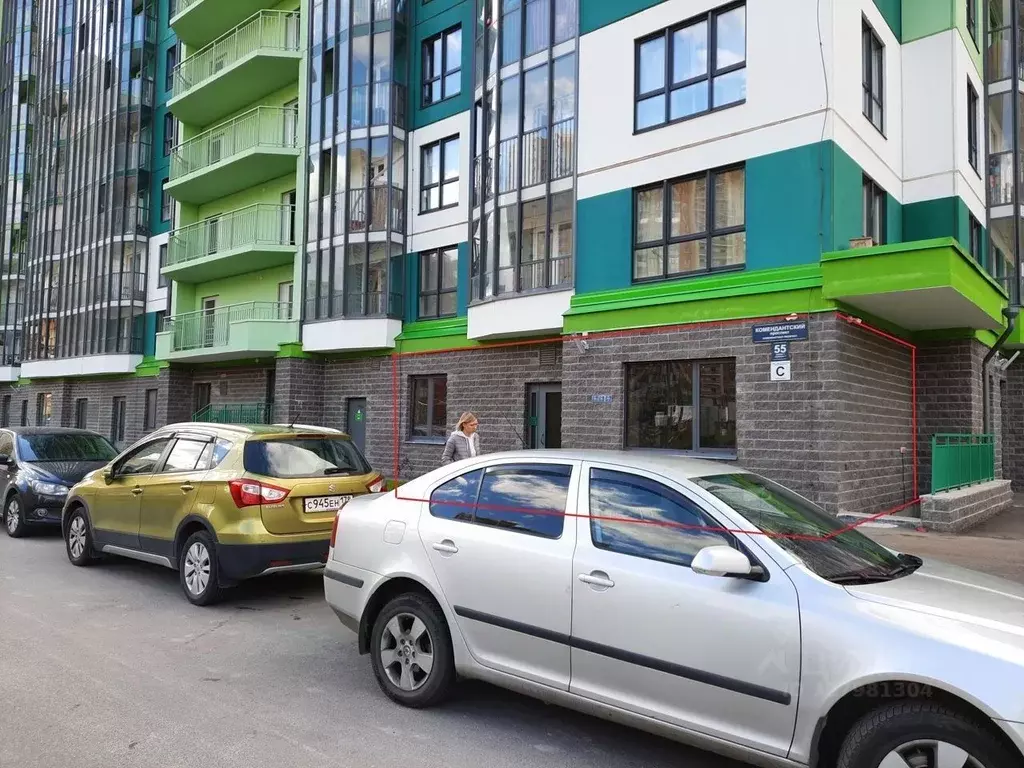 Помещение свободного назначения в Санкт-Петербург Комендантский ... - Фото 1