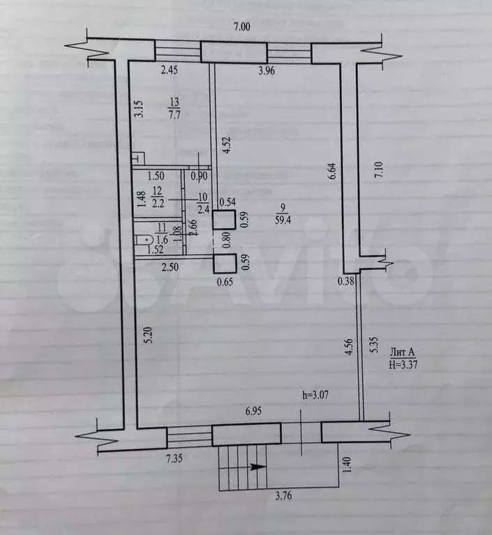 На красной линии, 75 м - Фото 0