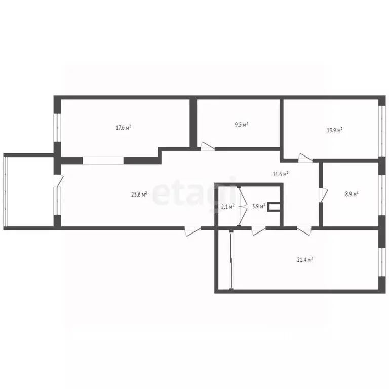4-к кв. Кемеровская область, Кемерово Лесная Поляна жилрайон, бул. ... - Фото 2
