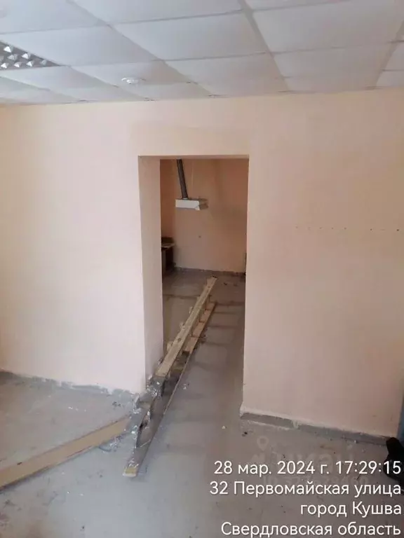 Торговая площадь в Свердловская область, Кушва Первомайская ул., 32 ... - Фото 1