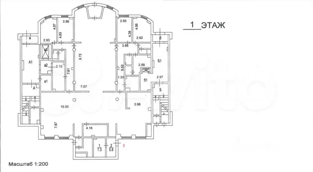 Помещение свободного назначения в Москва ул. Шверника, 11К1 (2321 м) - Фото 1