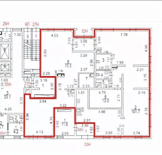 Помещение свободного назначения в Москва ул. Мельникова, 2 (211 м) - Фото 1