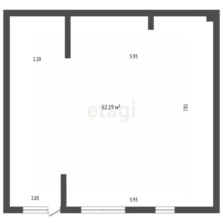 Помещение свободного назначения в Тюменская область, Тюмень ул. ... - Фото 2