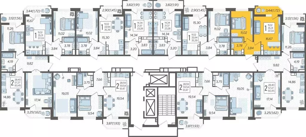 1-комнатная квартира: Краснодар, Уральская улица, 87/7 (37.03 м) - Фото 1