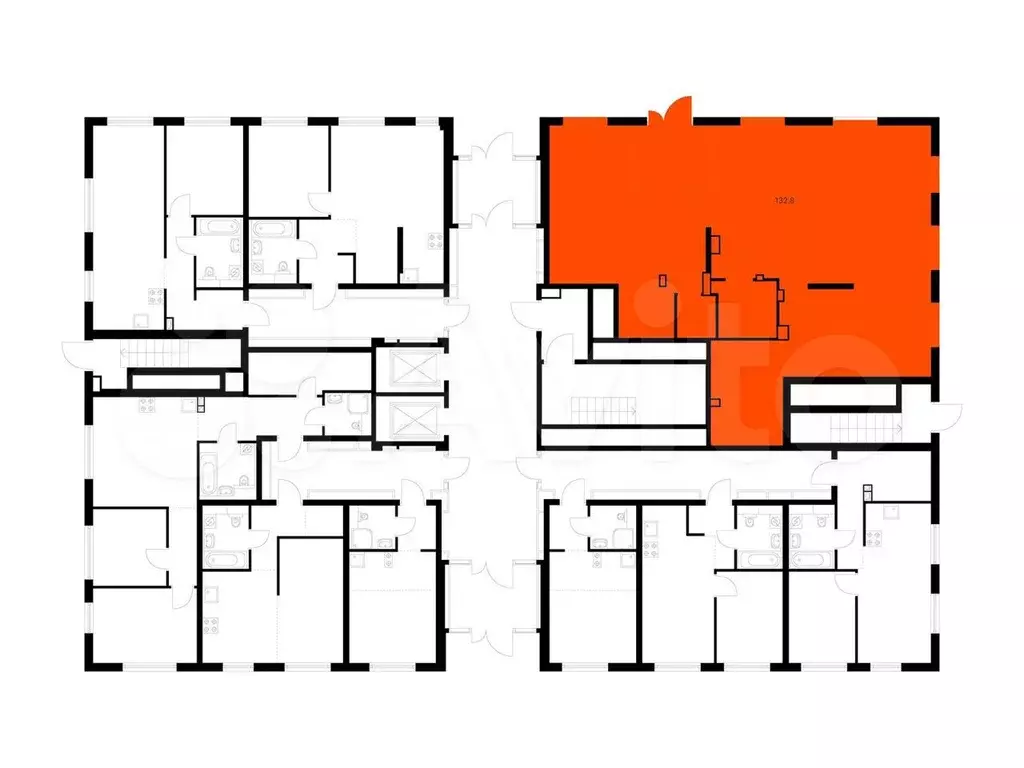 продам помещение свободного назначения, 132.8 м - Фото 1