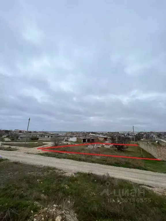 Участок в Крым, Черноморское пгт ул. Радужная, 1Б (8.0 сот.) - Фото 2