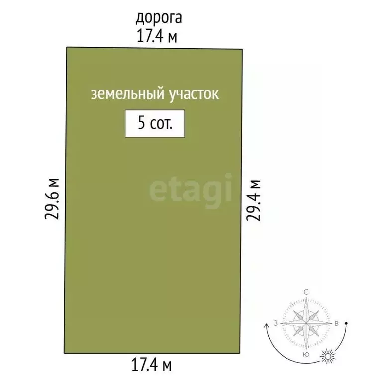 Участок в Севастополь Верхняя Учкуевка ТСН,  (5.0 сот.) - Фото 1
