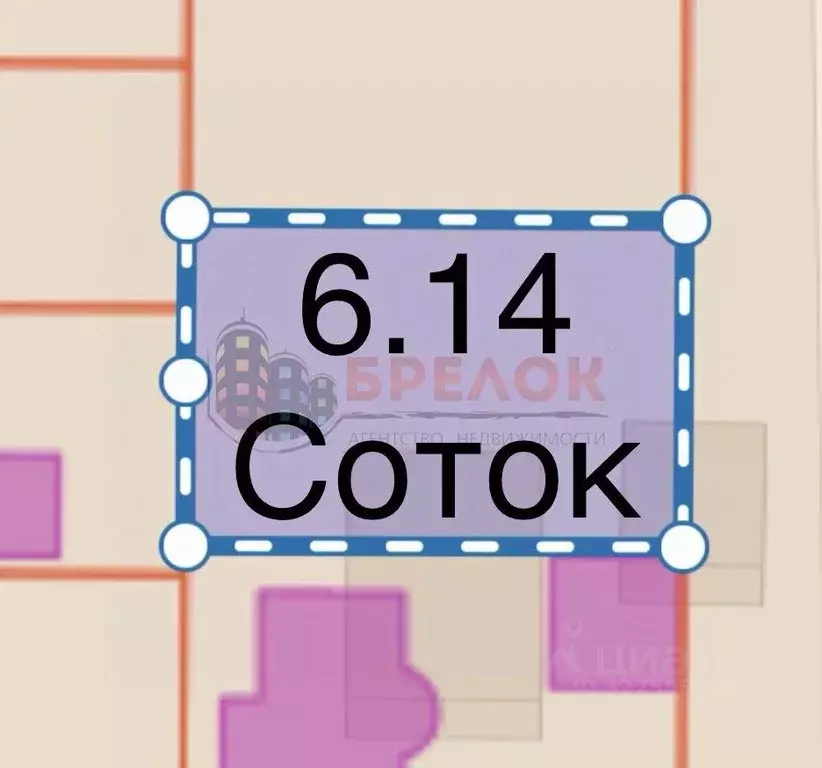 Участок в Ростовская область, Ростов-на-Дону Совхозная ул., 44А (6.14 ... - Фото 2