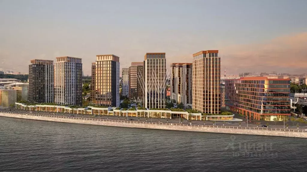 3-к кв. Москва Лужнецкая наб., 1 (91.0 м) - Фото 2