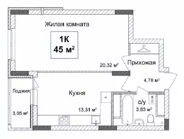 1-к кв. Нижегородская область, Нижний Новгород Высоково жилрайон, ... - Фото 0