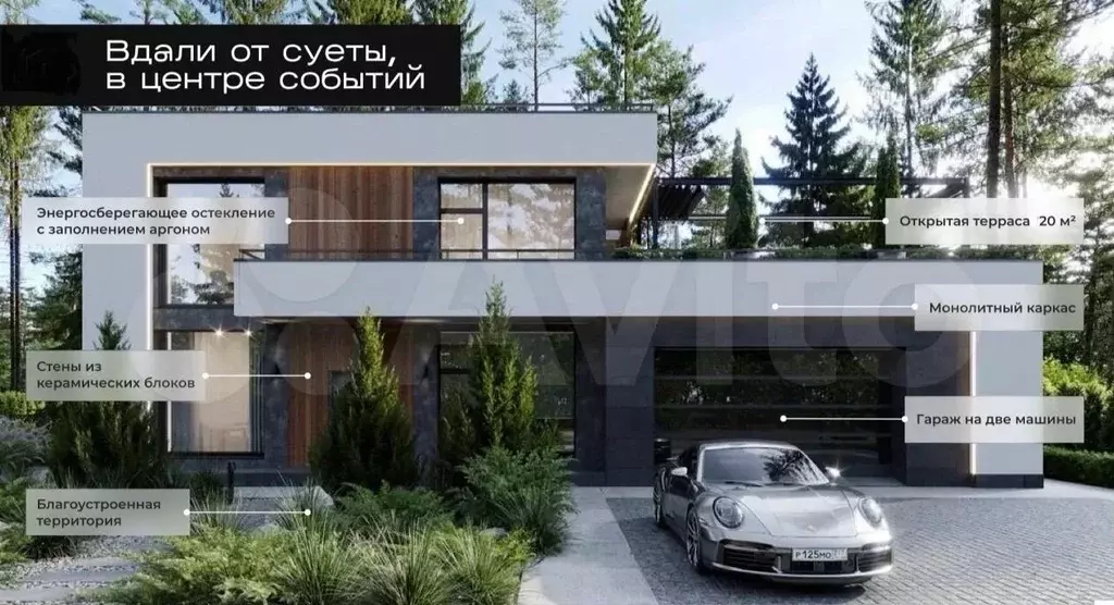 Дом 200 м на участке 8 сот. - Фото 0