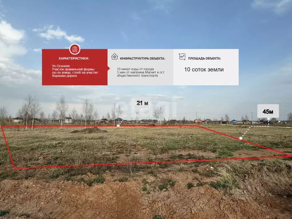 Участок в Марий Эл, Йошкар-Ола городской округ, д. Шоя-Кузнецово ул. ... - Фото 0