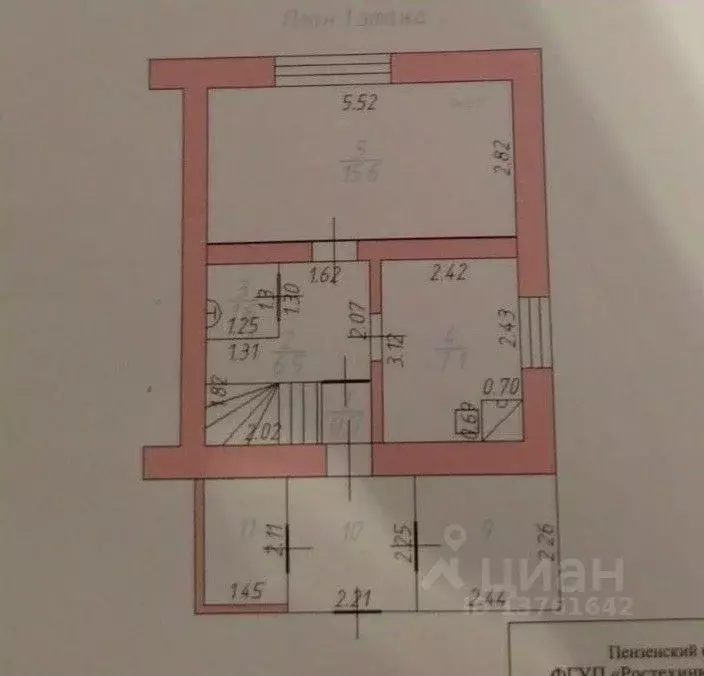 3-к кв. Пензенская область, Мокшанский район, Рамзайский сельсовет, ... - Фото 2