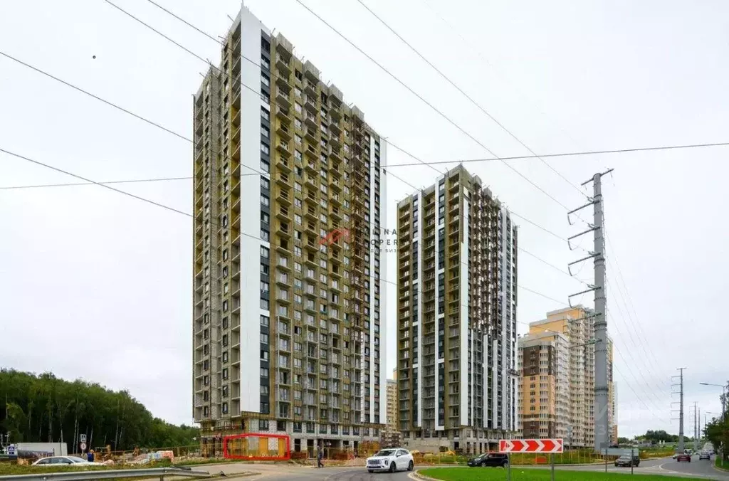 Торговая площадь в Московская область, Одинцово Одинбург жилой ... - Фото 1