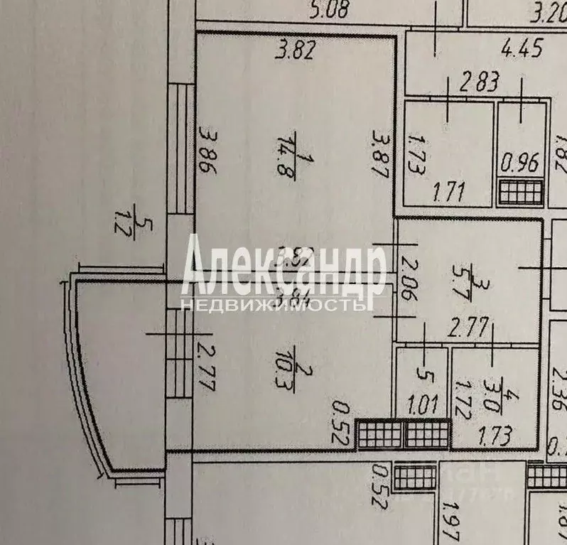 1-к кв. Санкт-Петербург дор. Кушелевская, 5к2 (35.0 м) - Фото 2