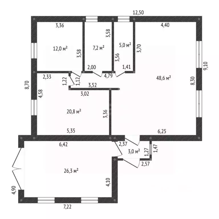 Дом в Башкортостан, Нуримановский район, Красногорский сельсовет, д. ... - Фото 1