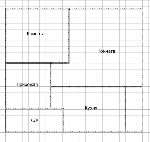 2-к кв. Брянская область, Брянск ул. Тельмана, 90 (36.2 м) - Фото 1