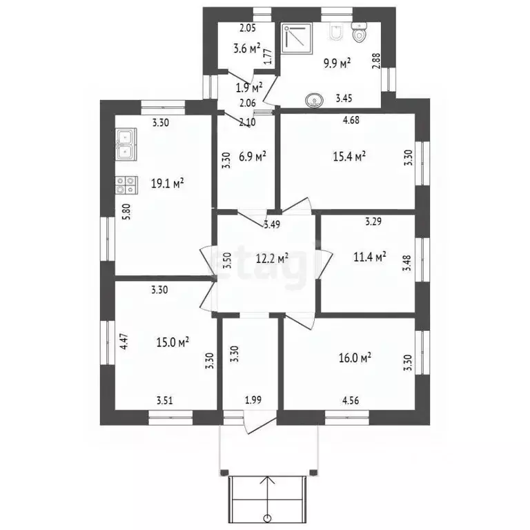 Дом в Ставропольский край, Предгорный муниципальный округ, пос. ... - Фото 2