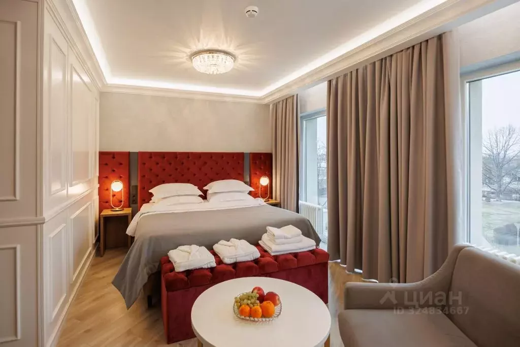 Комната Псковская область, Псков Профсоюзная ул., 4 (35.0 м) - Фото 1