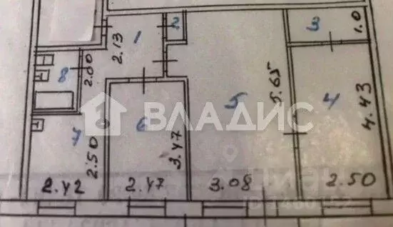 3-к кв. Бурятия, Улан-Удэ ул. Бабушкина, 27 (56.0 м) - Фото 2