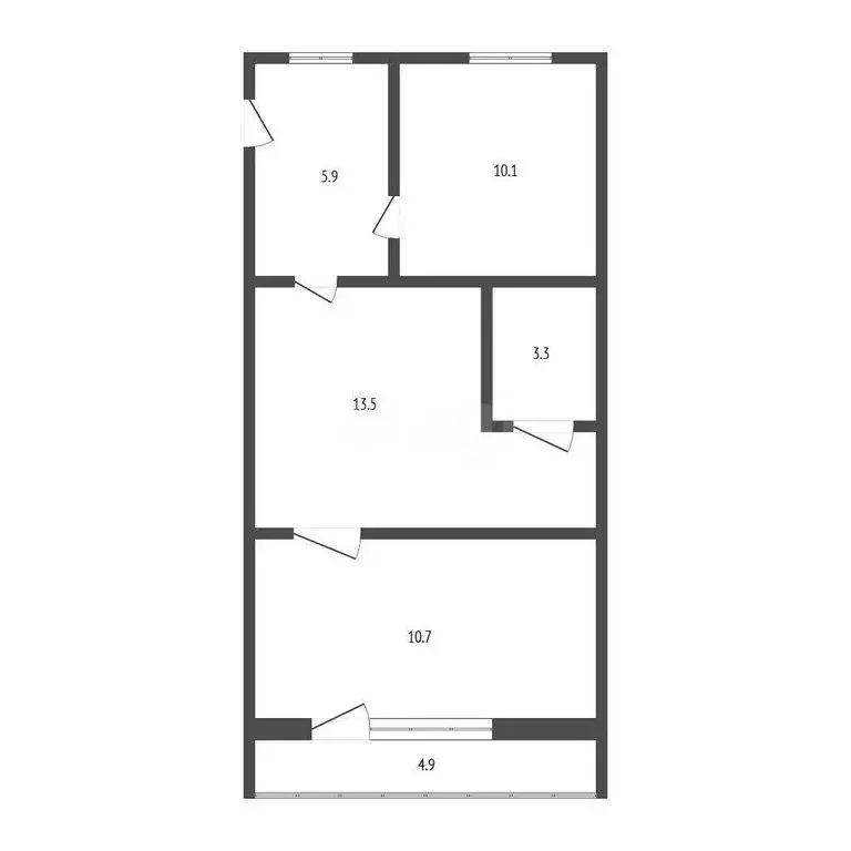 2-комнатная квартира: Иркутск, микрорайон Ершовский, 130 (54 м) - Фото 1