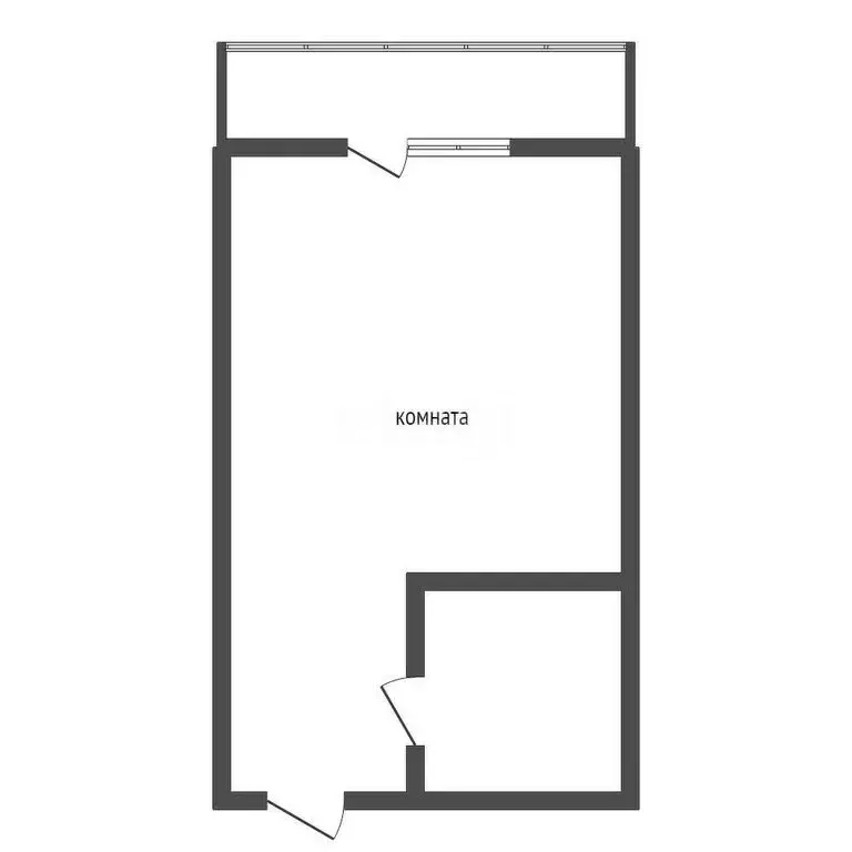 Квартира-студия: Воронеж, Ростовская улица, 100БкБ (17.6 м) - Фото 1