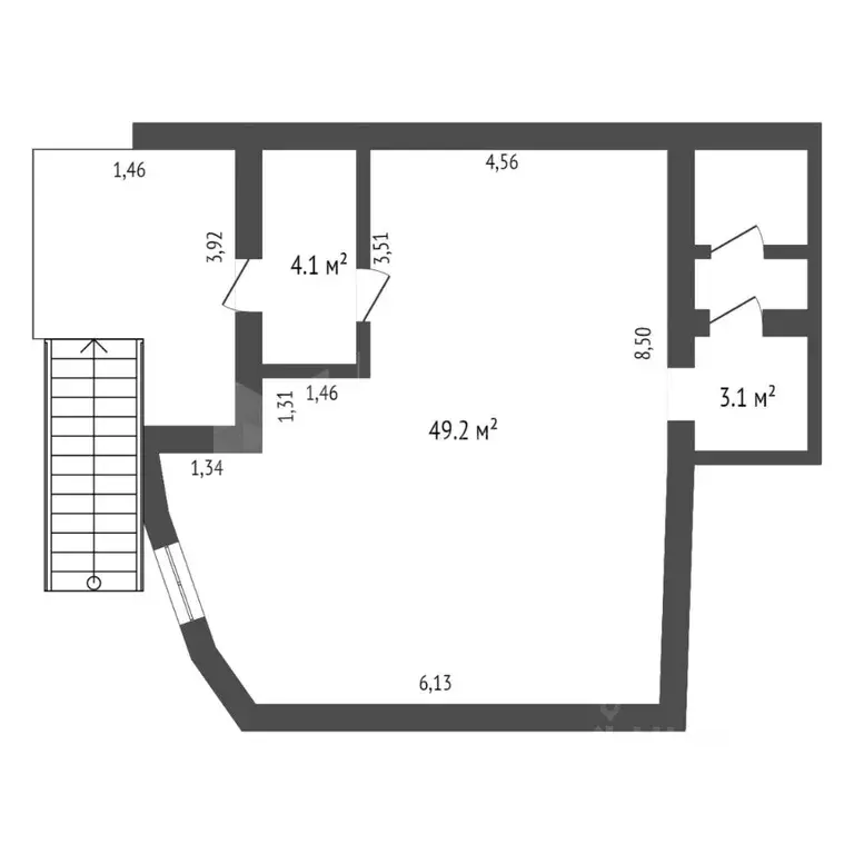 Офис в Тюменская область, Тюмень ул. Куйбышева, 25 (60 м) - Фото 1