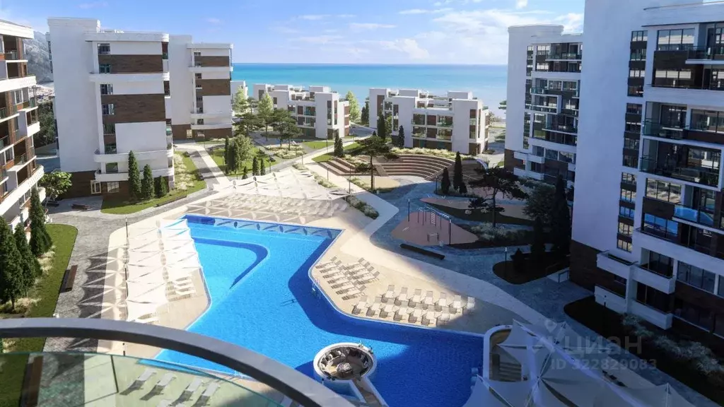 Студия Крым, Судак ул. Набережная, 75 (45.74 м) - Фото 2