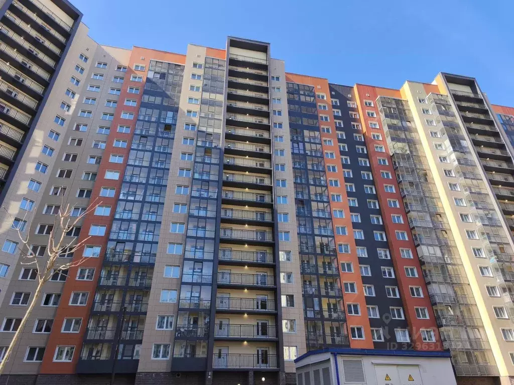 1-к кв. Ленинградская область, Мурино Всеволожский район, ул. ... - Фото 1
