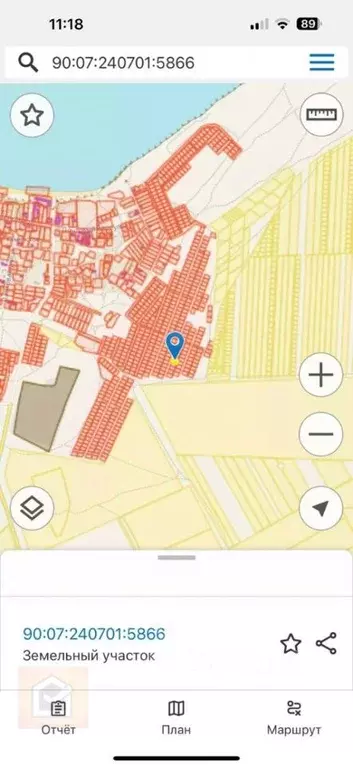 Участок в Крым, Ленинский район, Семисотское с/пос, с. Каменское  (6.0 ... - Фото 2