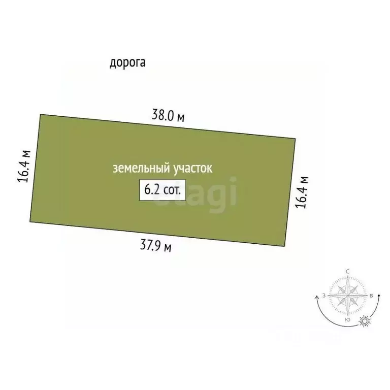 Участок в Челябинская область, Сосновский муниципальный округ, с. ... - Фото 2