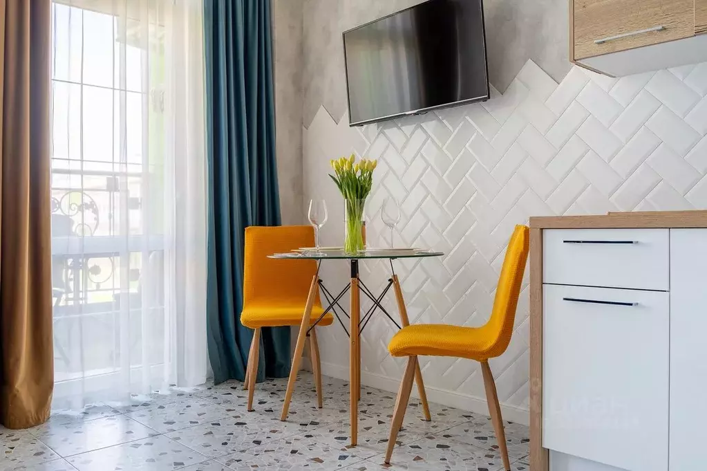 Студия Краснодарский край, Сочи Сириус пгт, ул. Таврическая (28.0 м) - Фото 2