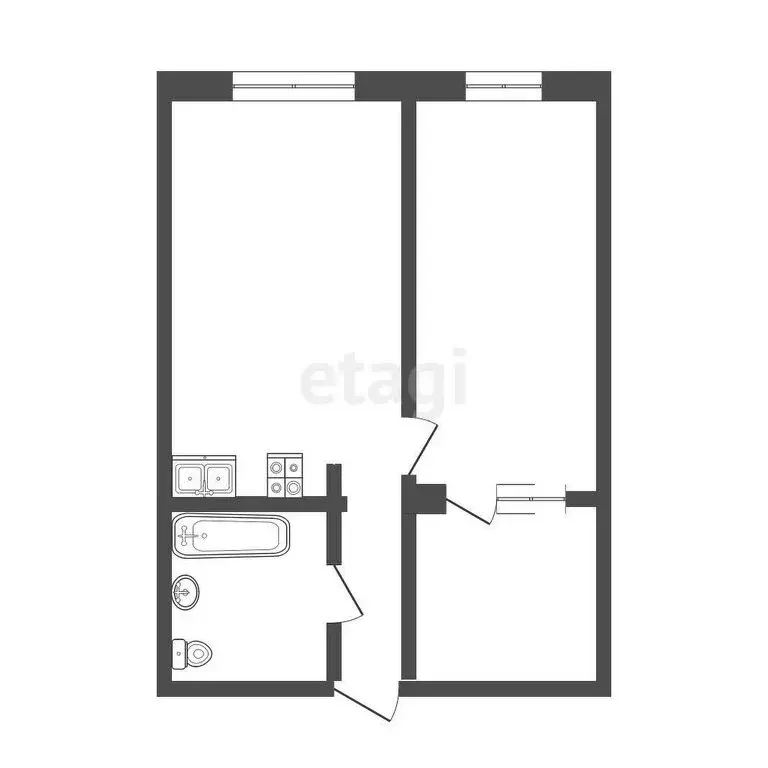2-комнатная квартира: Сочи, микрорайон Светлана, Депутатская улица, 10 ... - Фото 0