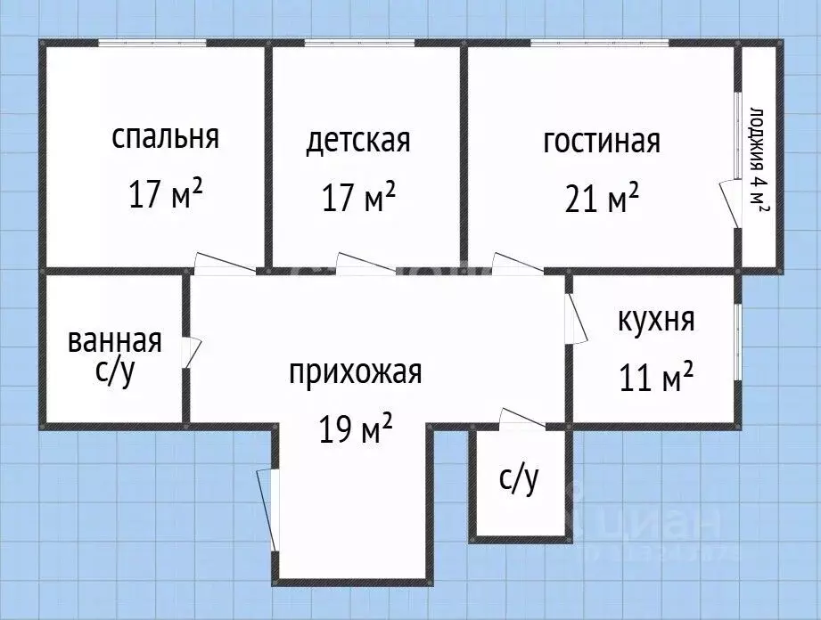 3-к кв. Дагестан, Каспийск Советская ул., 10 (96.0 м) - Фото 2