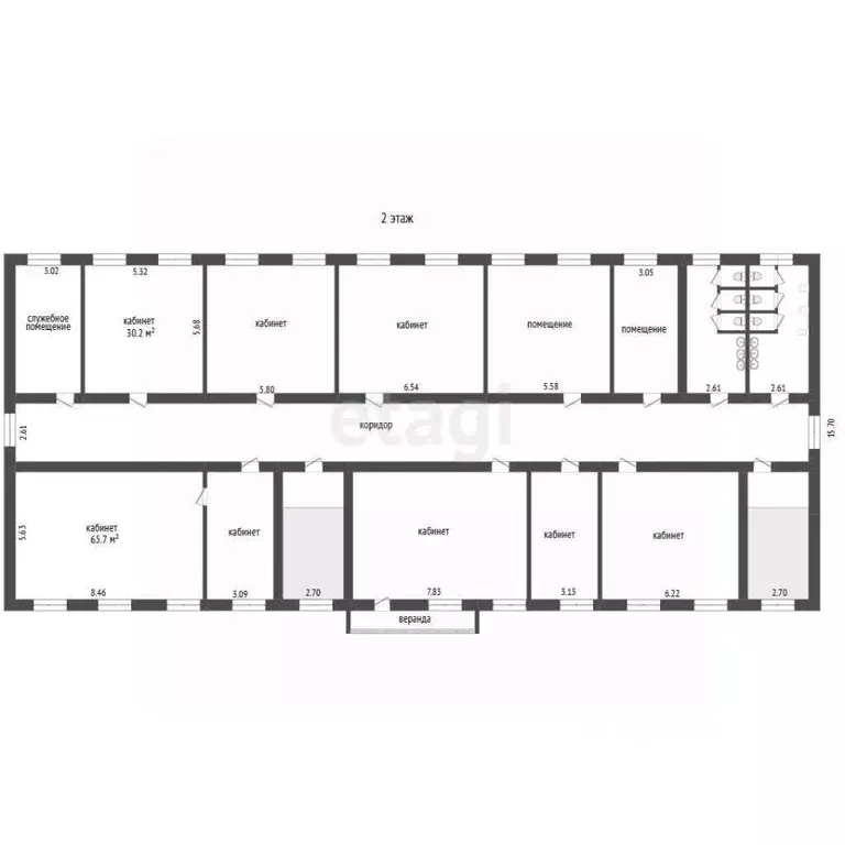 Помещение свободного назначения в Белгородская область, Белгород ... - Фото 2