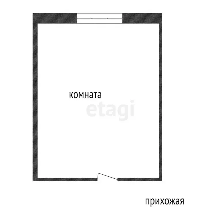 1к в -комнатной квартире (12 м) - Фото 1