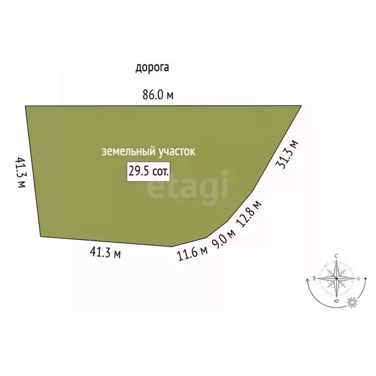 Участок в Самарская область, Волжский район, Воскресенка с/пос, ... - Фото 2