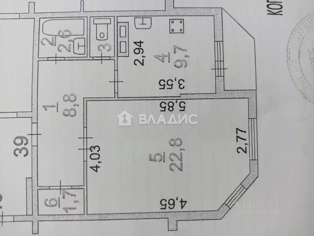 1-к кв. Ленинградская область, Сертолово Всеволожский район, Заречная ... - Фото 2